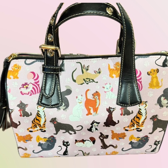 Dooney & Bourke Disney Cats 2019 Barrel Satchel - Picture 2 of 3